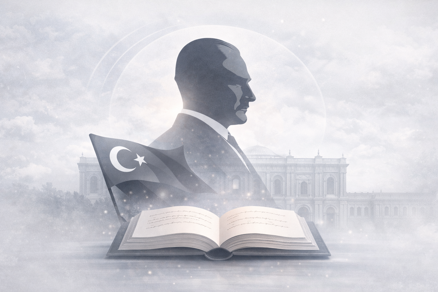 Atatürk hero illustration